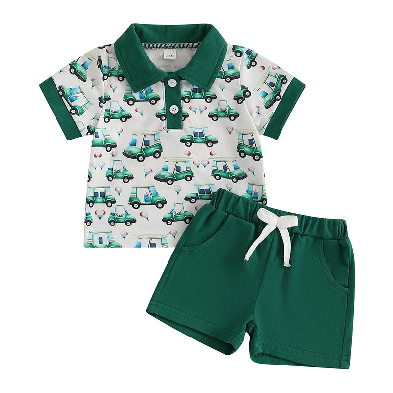 Golf Cart Polo Set