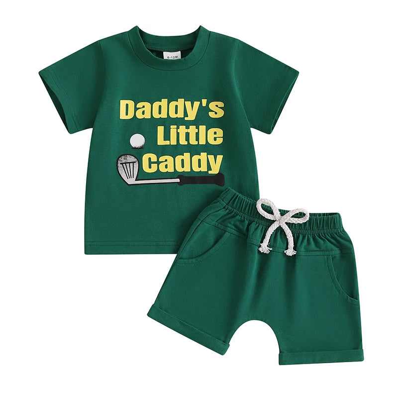 Daddy’s Little Caddy Short Set
