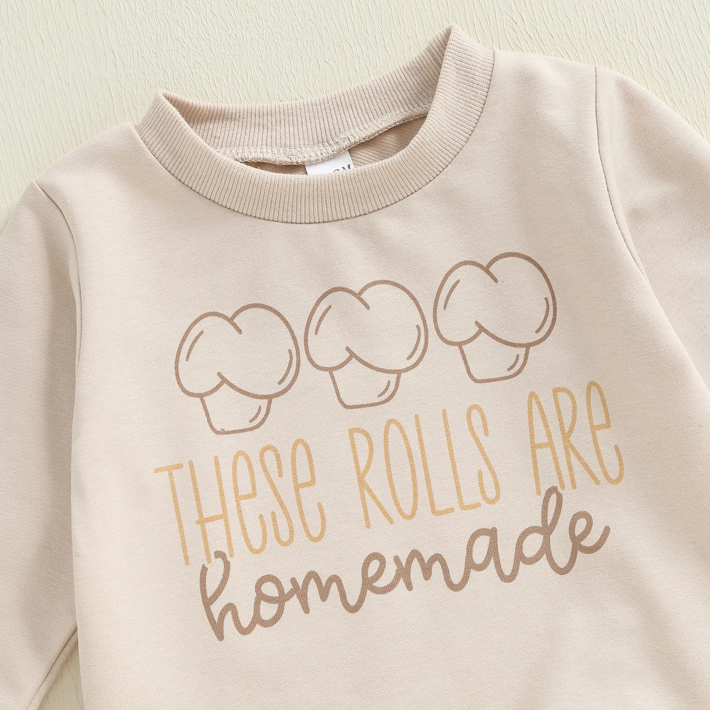Baby & Toddler Thanksgiving Outfit – Fall – Long Sleeve Top & Elastic Pants 2‑Piece Set