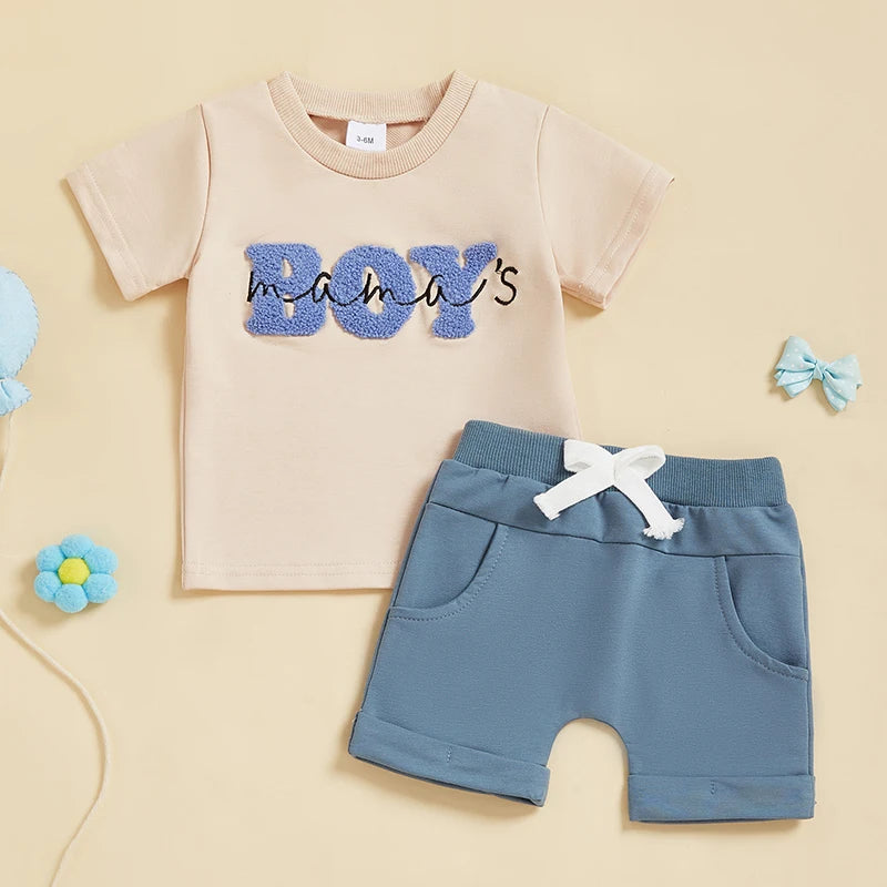 A Mama’s Boy Short Set