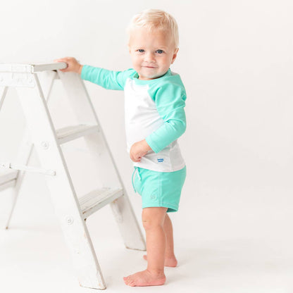 Boys' Island Blue Swim Shorties
