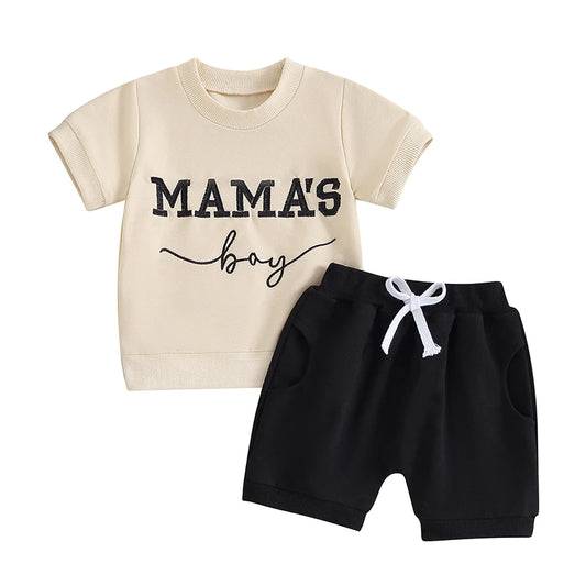 Mama’s Boy Cream Set