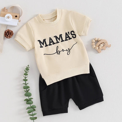 Mama’s Boy Cream Set