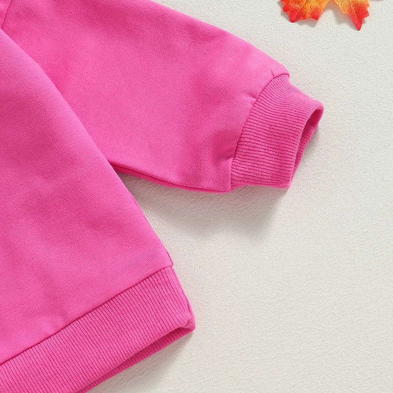 Toddler Girls Boys Fall Outfits Ghost Print Crew Neck Long Sleeve Sweatshirts Long Pants Halloween Outfit