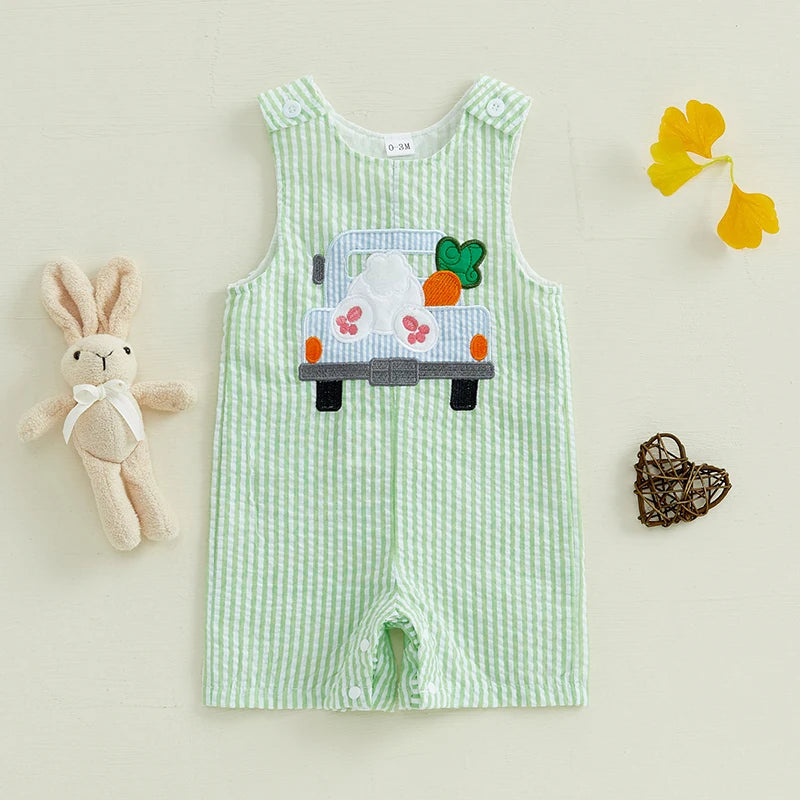 Easter Bunny Truck Romper