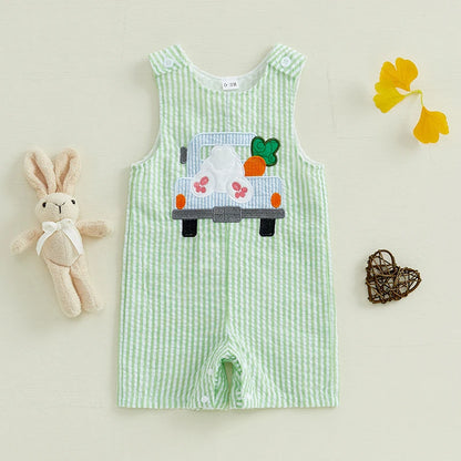 Easter Bunny Truck Romper