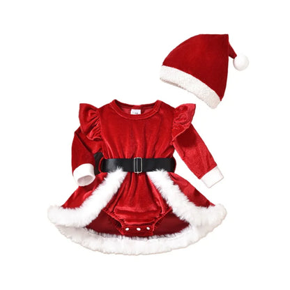 Velvet Santa Dress
