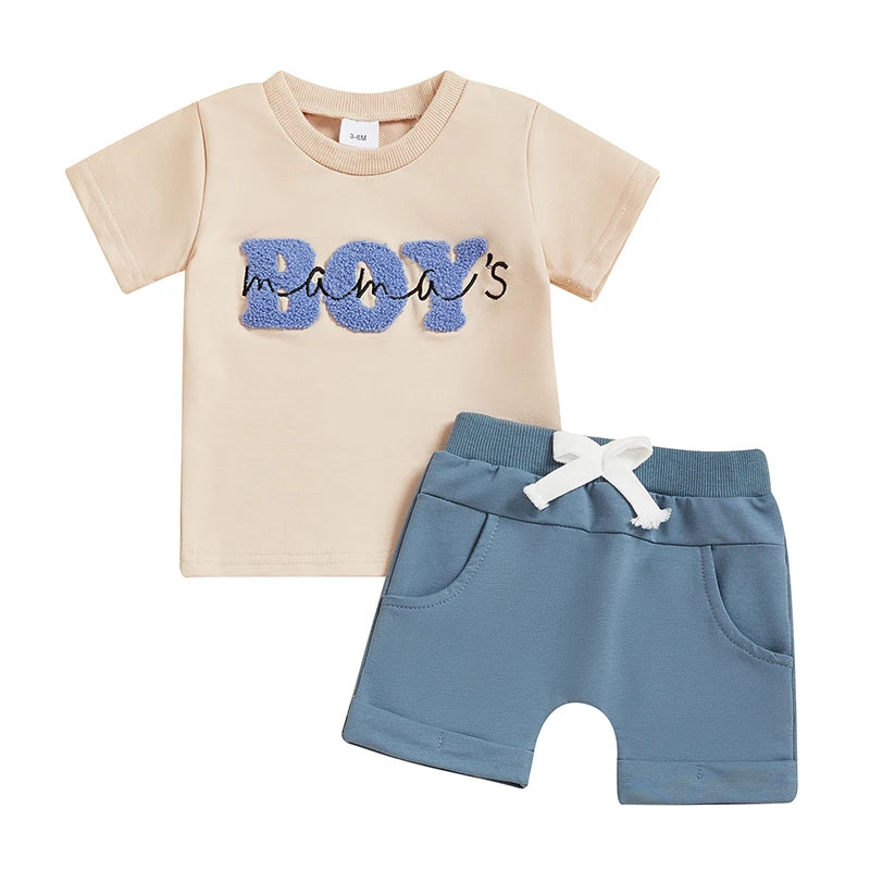 A Mama’s Boy Short Set