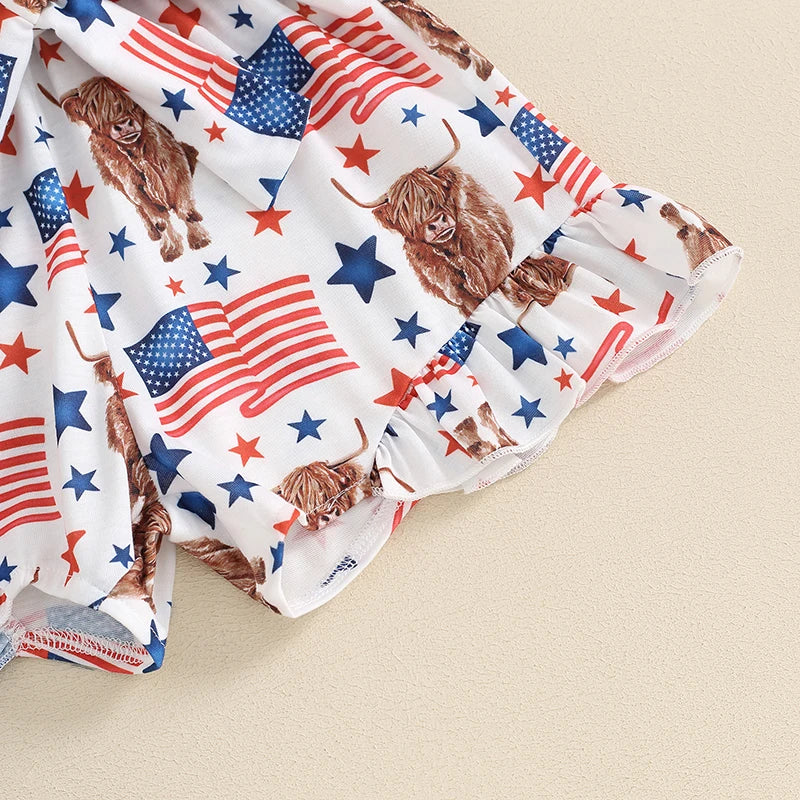 Flag Me Romper