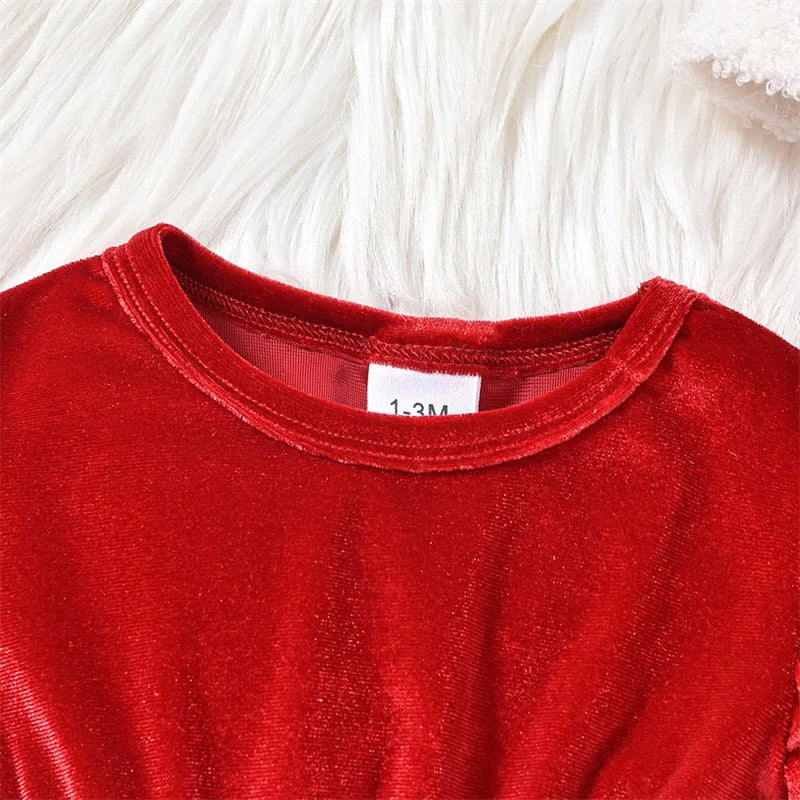 Velvet Santa Dress