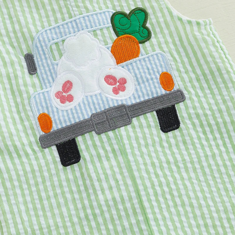 Easter Bunny Truck Romper