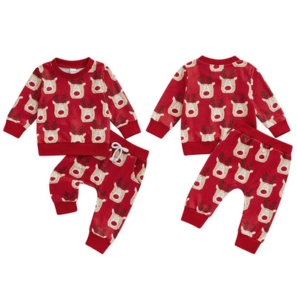Rudolph Sweatshirt Set