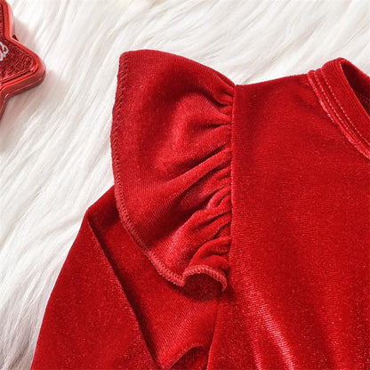 Velvet Santa Dress