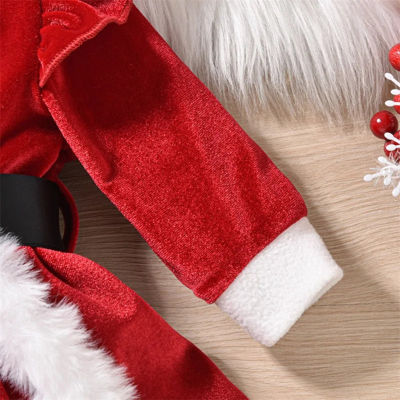 Velvet Santa Dress