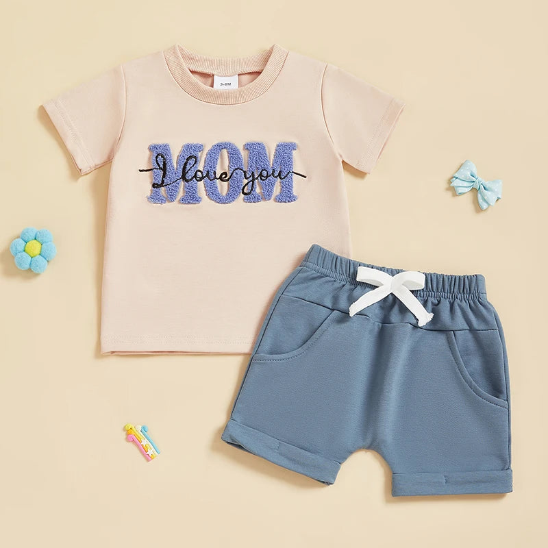 A Mama’s Boy Short Set
