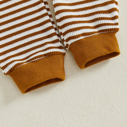 Toddler Girl Football Outfit - Game Day Sweatshirt and Pants Set for Fall