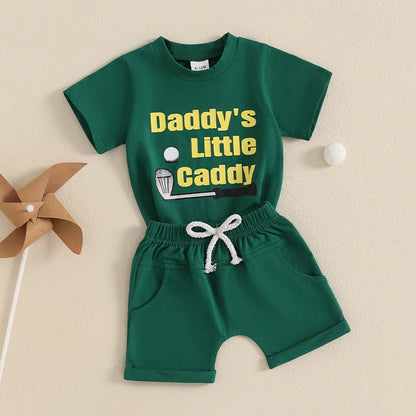 Daddy’s Little Caddy Short Set