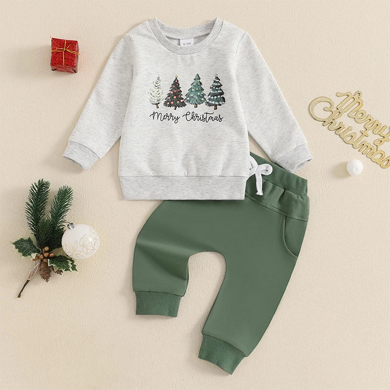 Christmas Trees Set