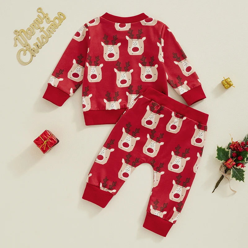 Rudolph Sweatshirt Set