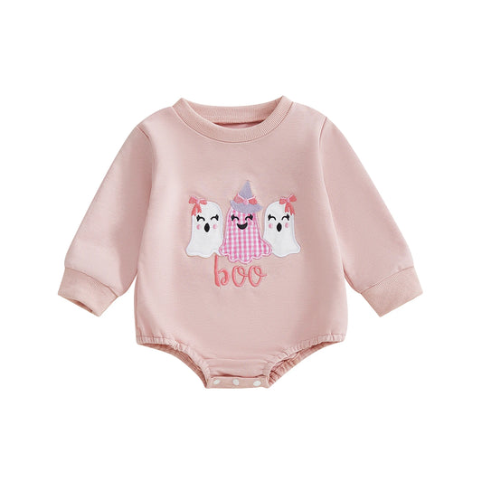 Baby Girl Halloween Romper – Fall – Toddler Jumpsuit Outfit