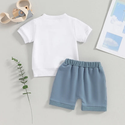 Mama’s boy shirt and shorts clothes set
