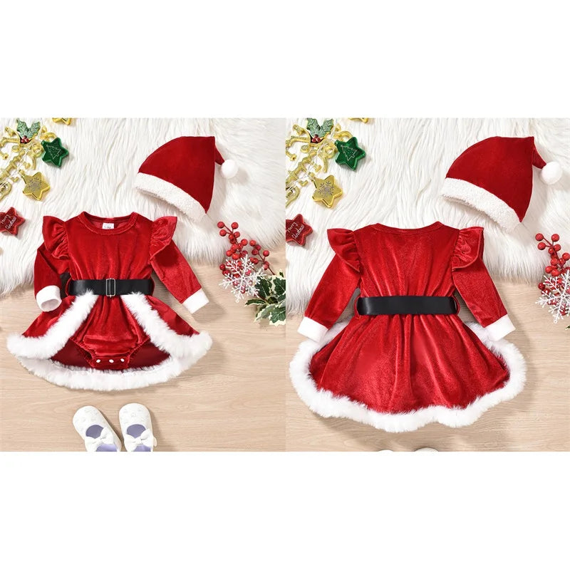 Velvet Santa Dress