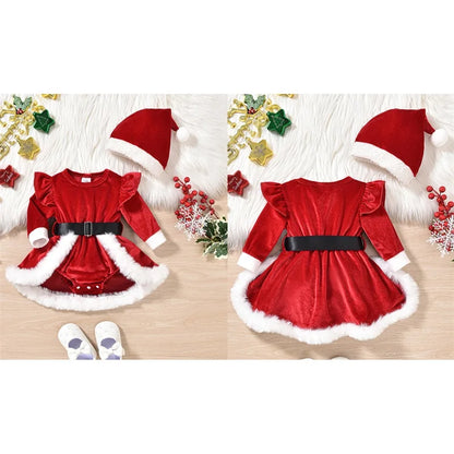 Velvet Santa Dress