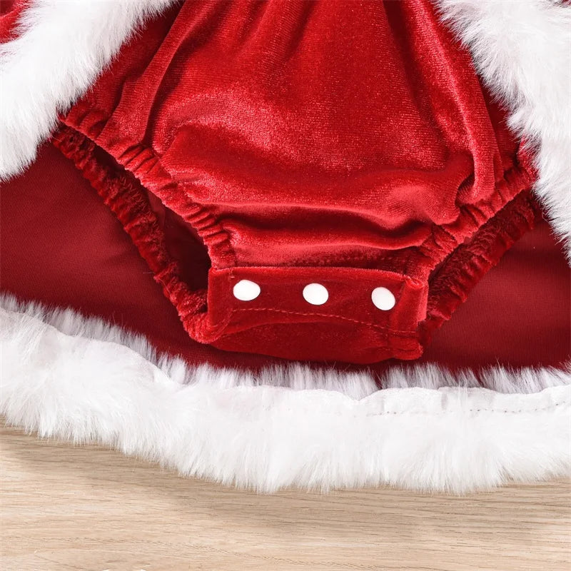 Velvet Santa Dress