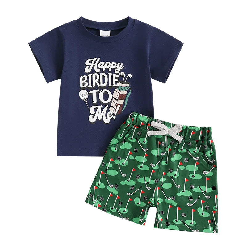 Happy Birdie To Me Short Set