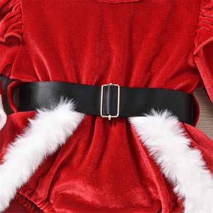 Velvet Santa Dress