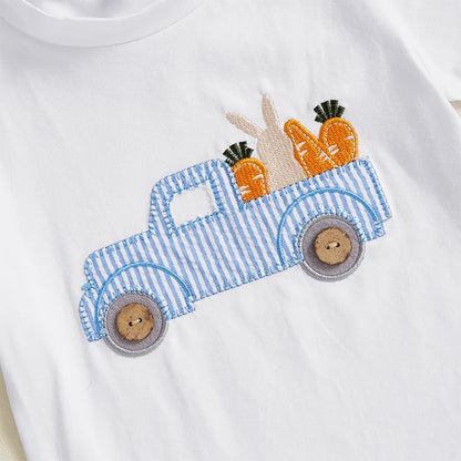 Easter Truck Short Set