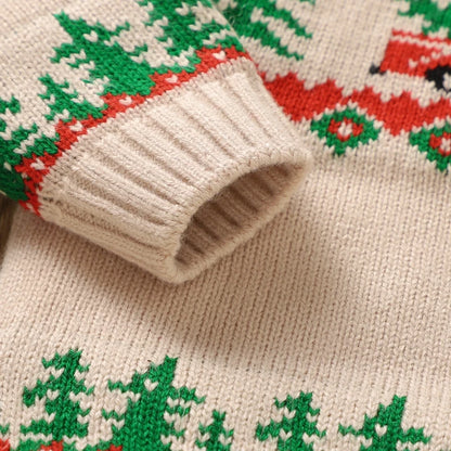 Classic Tree & Truck Christmas Sweater