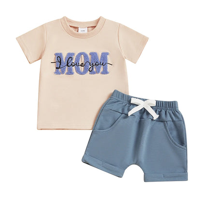 A Mama’s Boy Short Set