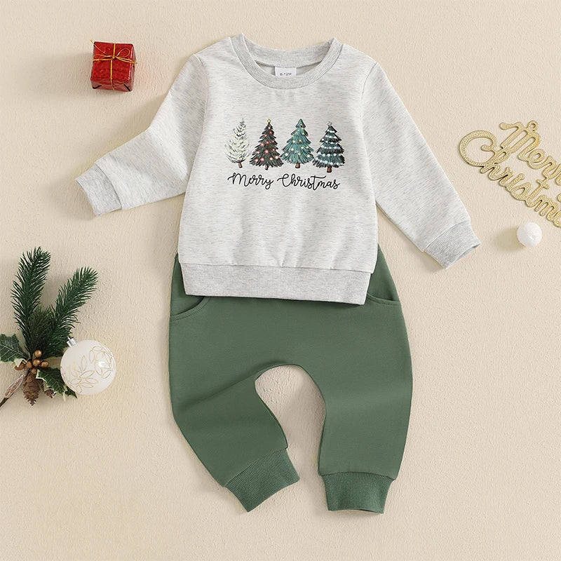 Christmas Trees Set