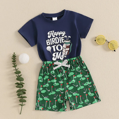 Happy Birdie To Me Short Set
