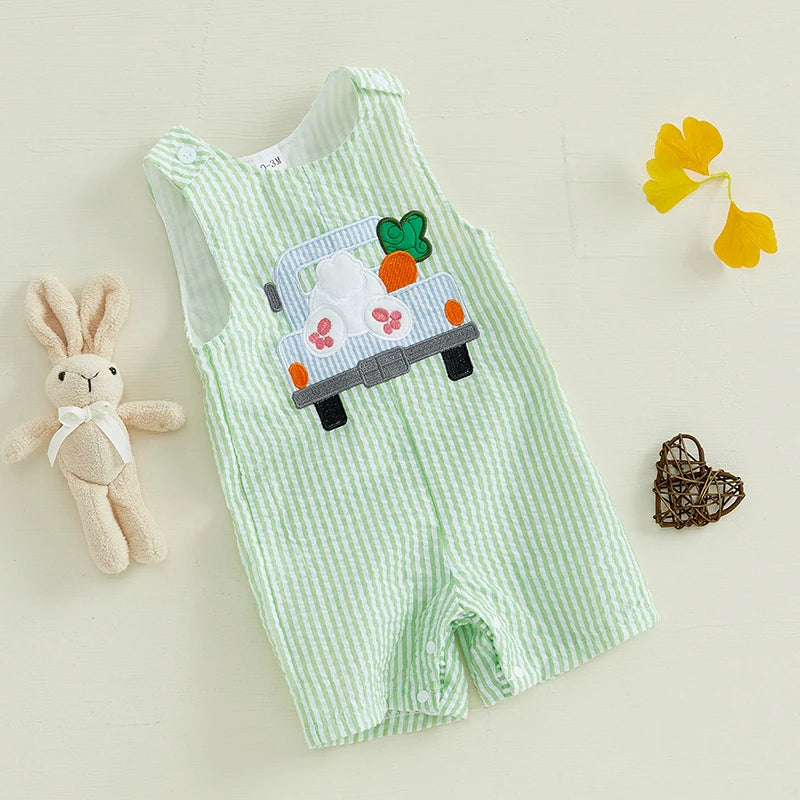 Easter Bunny Truck Romper
