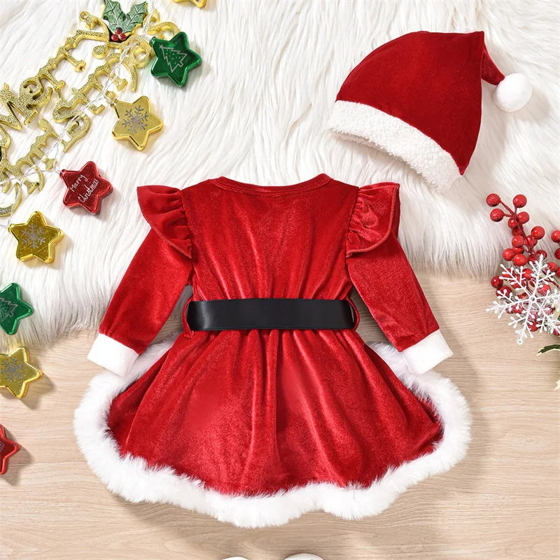 Velvet Santa Dress